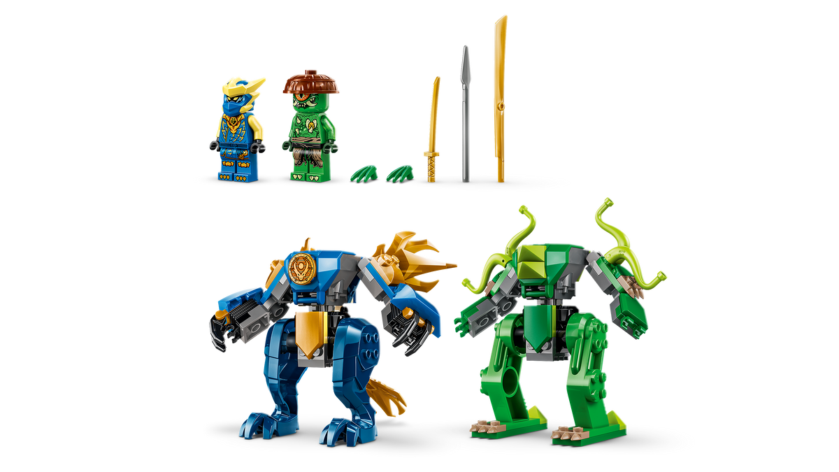 LEGO NINJAGO 71853 Jay drakono roboto kova