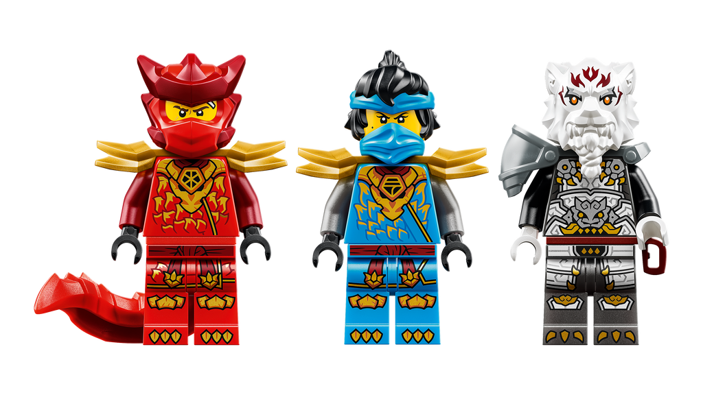 LEGO NINJAGO 71863 Zilvaras ir drakonų žvėris Grimtakas