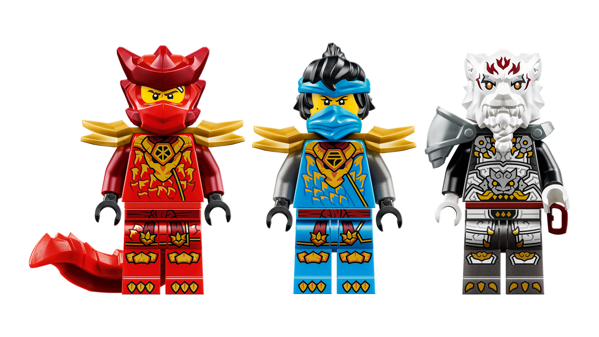 LEGO NINJAGO 71863 Zilvaras ir drakonų žvėris Grimtakas