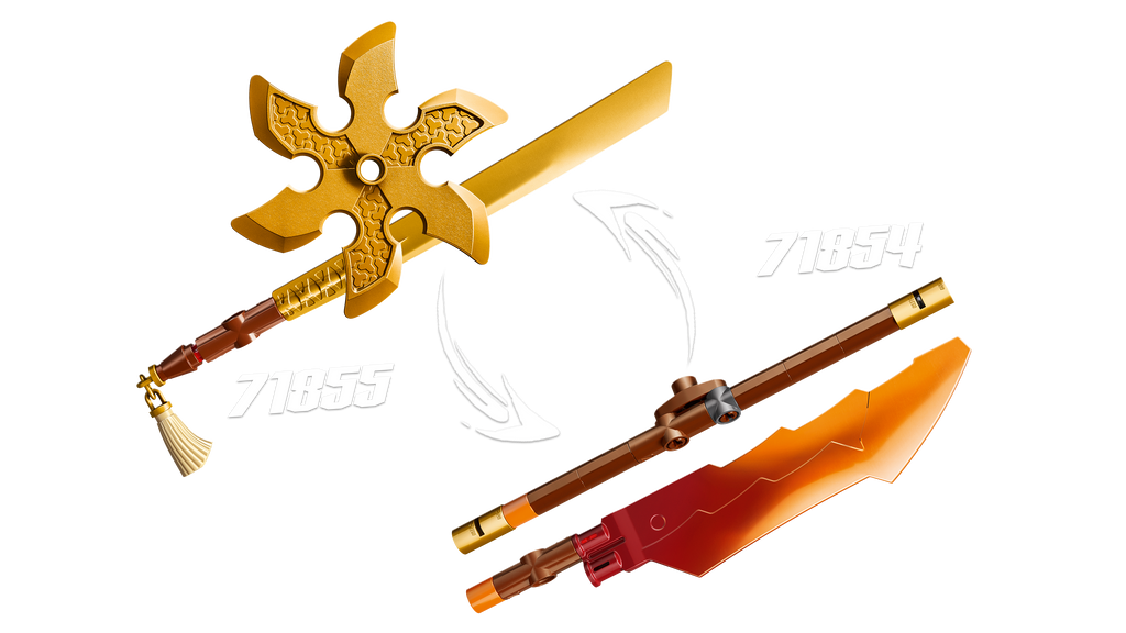 LEGO NINJAGO 71854 Cole misijos robotas ir drakonas Zane