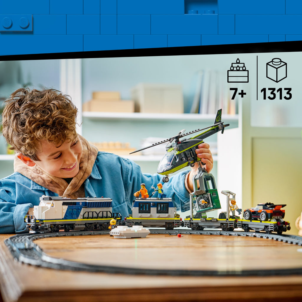 LEGO City 60508 Policijos traukinio apiplėšimas