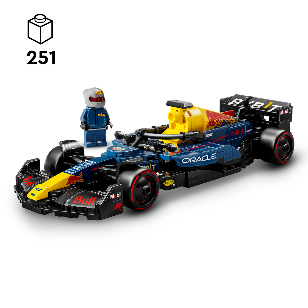 LEGO Speed Champions 77243 Oracle Red Bull Racing RB20 F1 bolidas