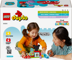 LEGO DUPLO 10454 Peliuko Mikio klubo namelis ir automobilis