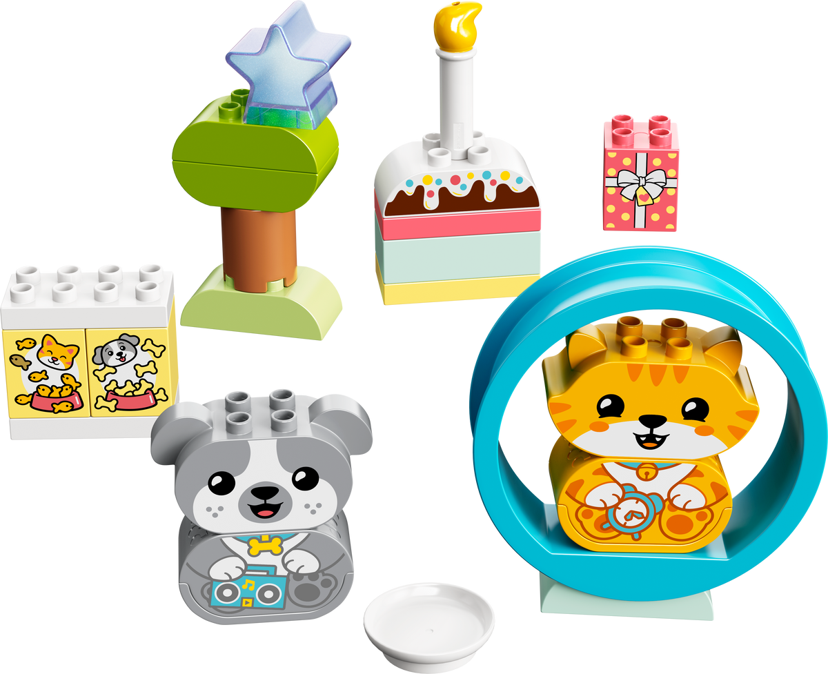 LEGO DUPLO 10977 Mano pirmasis šuniukas ir kačiukas su garsais
