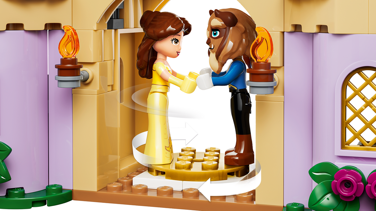 LEGO Disney 43289 Bel ir Pabaisos užburta pilis