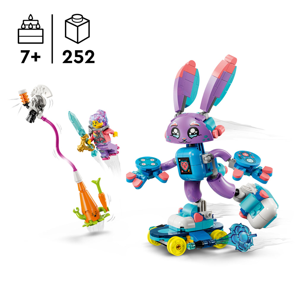 LEGO DREAMZzz 71490 Izzie ir žaidimų kiškis Bunchurro
