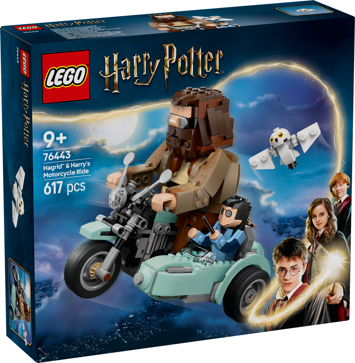 LEGO Harry Potter 76443 Hagrido ir Hario kelionė motociklu