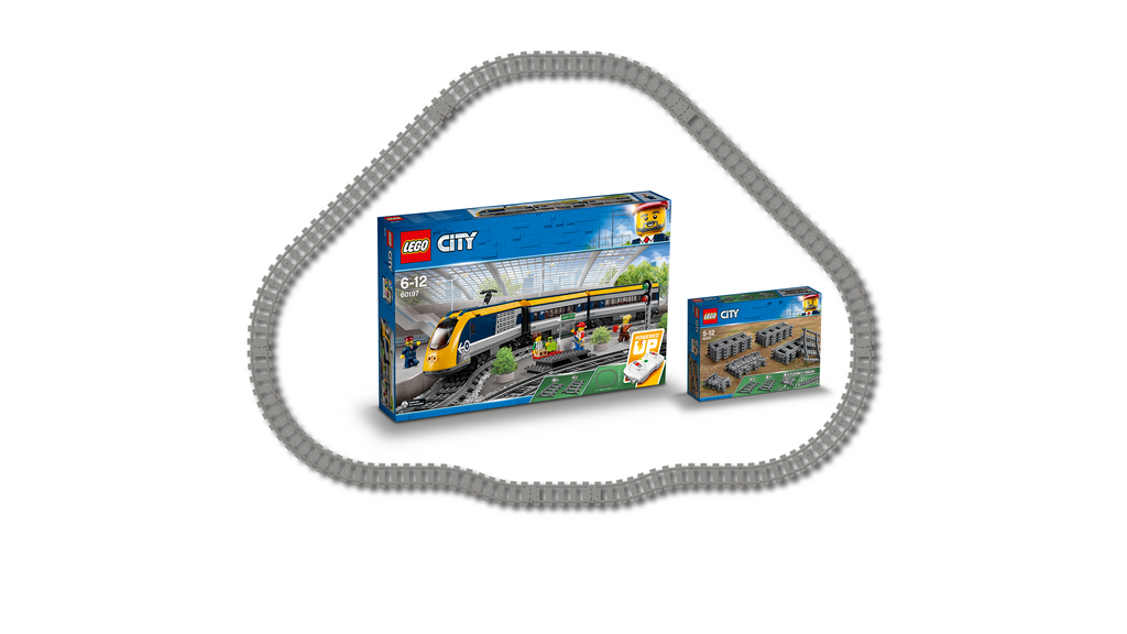 LEGO City 60205 Traukinio bėgiai