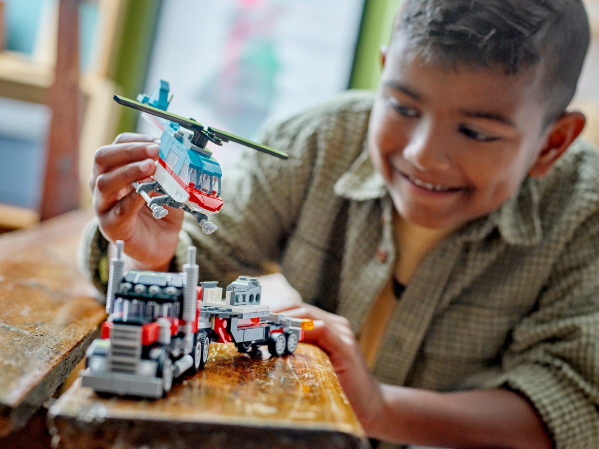 LEGO Creator 31146 Sunkvežimis-platforma su sraigtasparniu