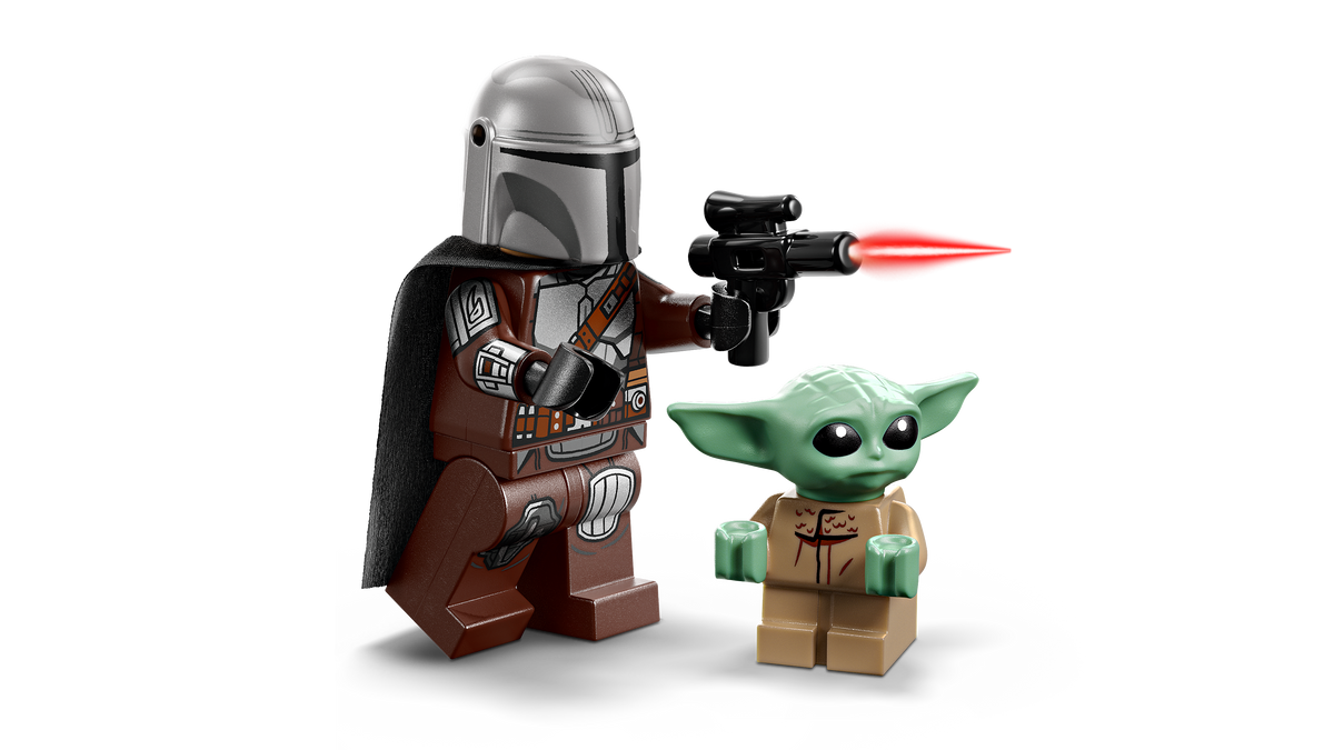 LEGO Star Wars 75436 Mandaloriečio ir Grogu skraidyklė