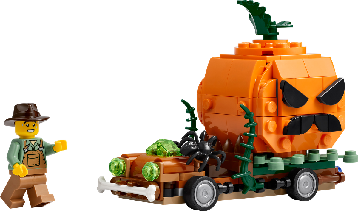 LEGO Iconic 40822 Helovino moliūgo pikapas
