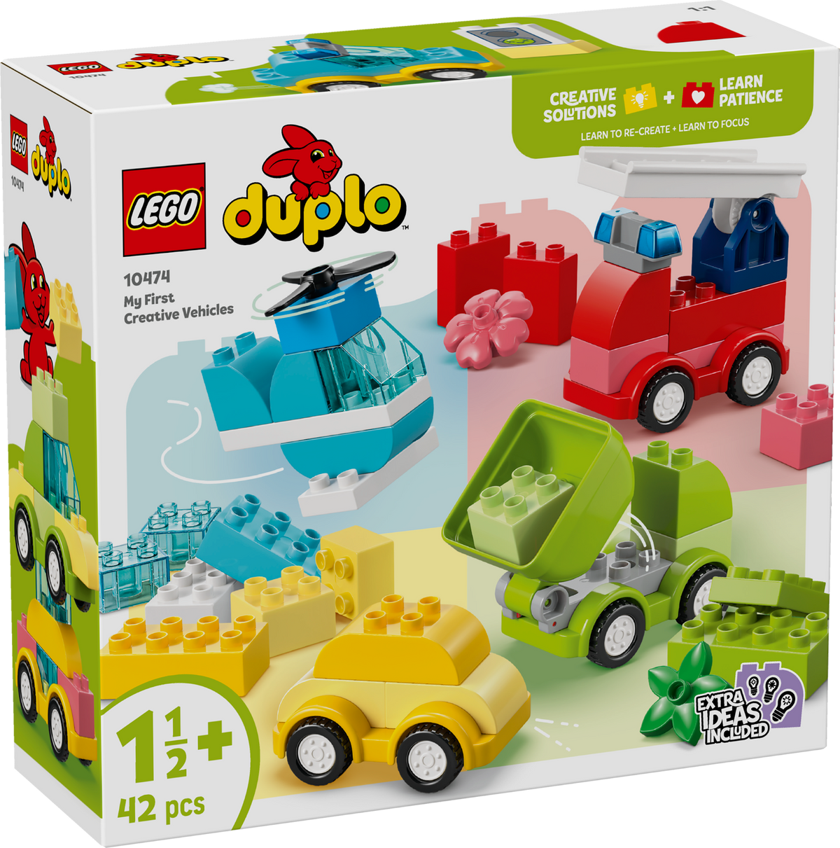 LEGO DUPLO 10474 Kūrybinės transporto priemonės
