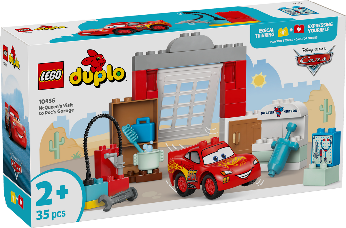 LEGO DUPLO 10456 Žaibas Makvynas Doko garaže