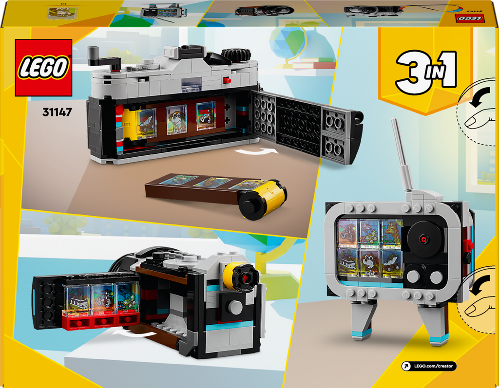 LEGO Creator 31147 Retro fotoaparatas