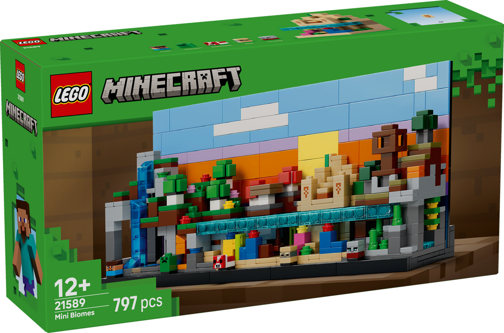 LEGO Minecraft 21589 Mini biomai