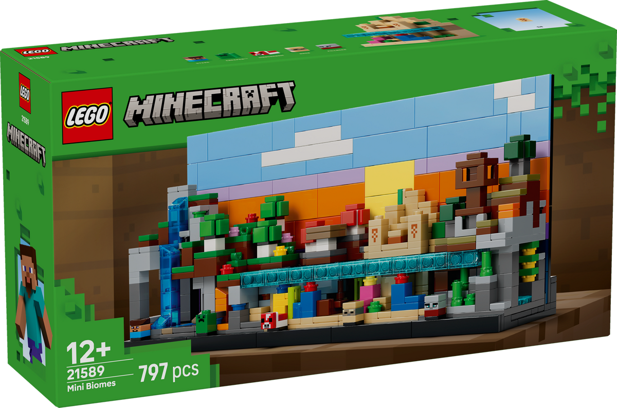 LEGO Minecraft 21589 Mini biomai
