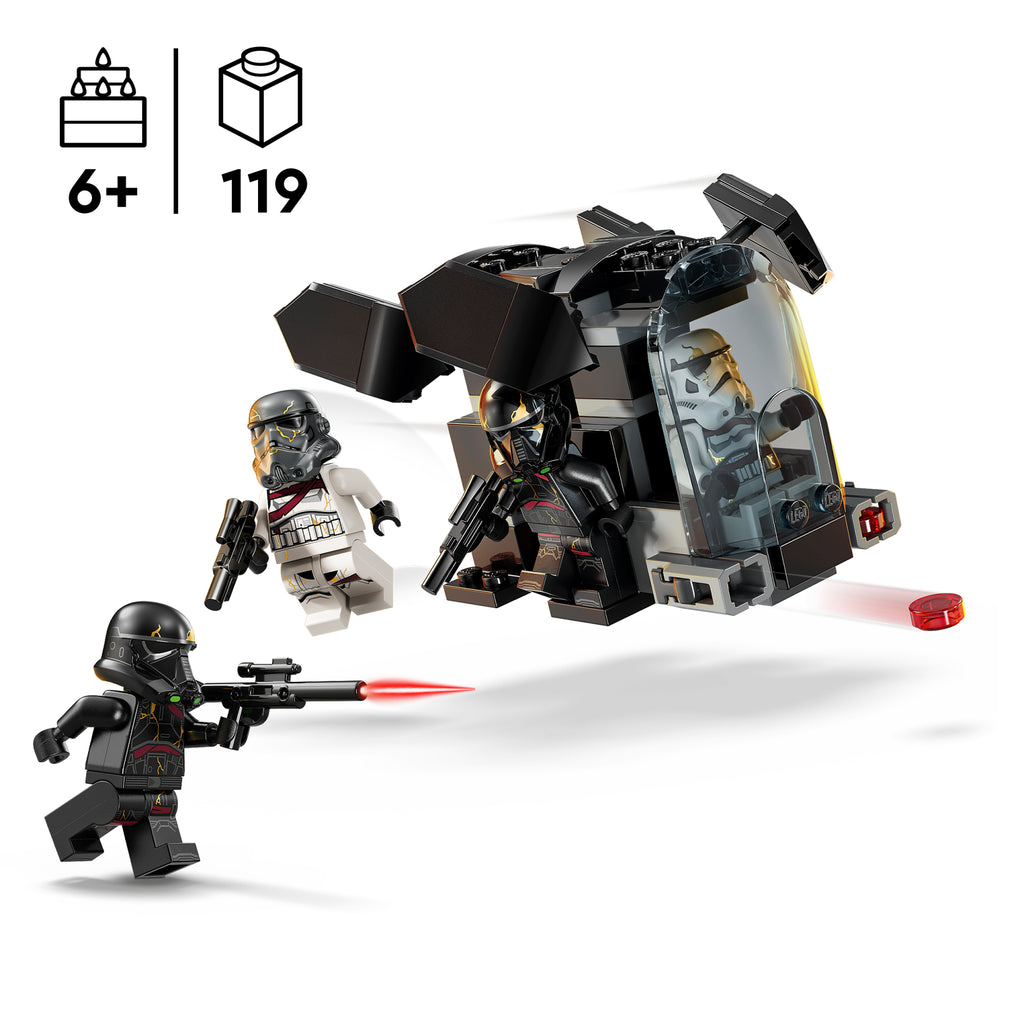 LEGO Star Wars 75412 Mirties ir nakties šturmuotojų kovos rinkinys