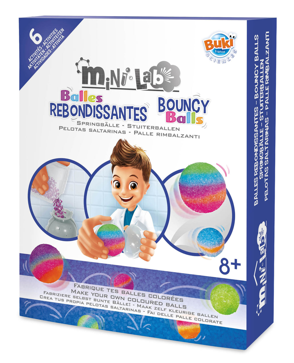 Buki Mini Lab šokinėjančių kamuoliukų gamybos rinkinys