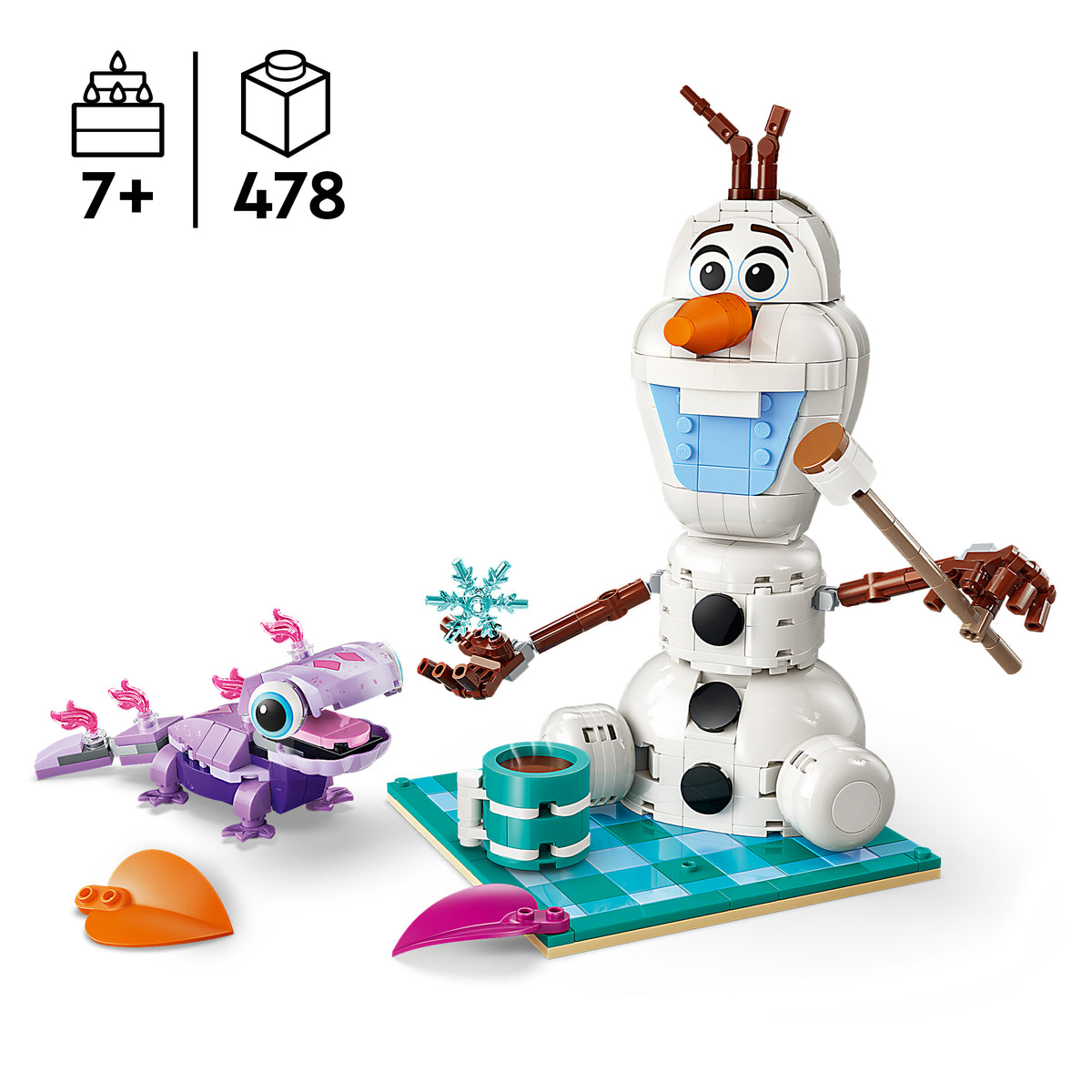 LEGO Disney 43287 Olafo ir Bruni iškyla