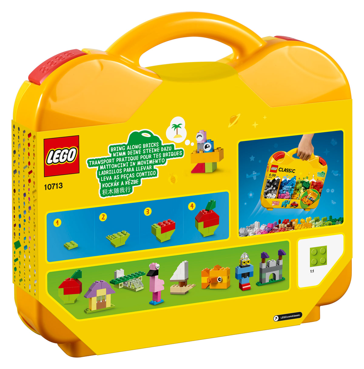 LEGO Classic 10713 Kūrybinis lagaminėlis