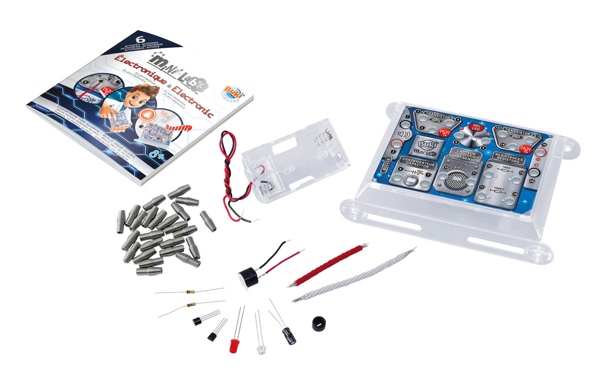 Buki Mini Lab elektronikos rinkinys – pasigamink signalizaciją