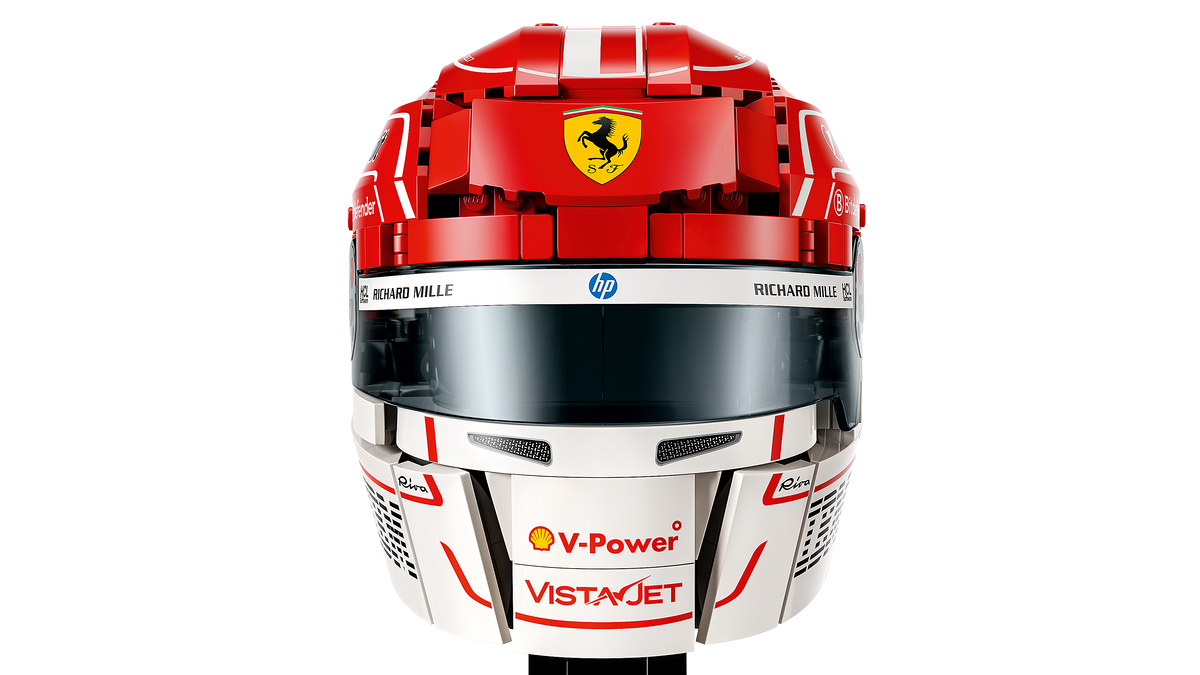LEGO Editions 43014 Scuderia Ferrari HP Charles Leclerc šalmas