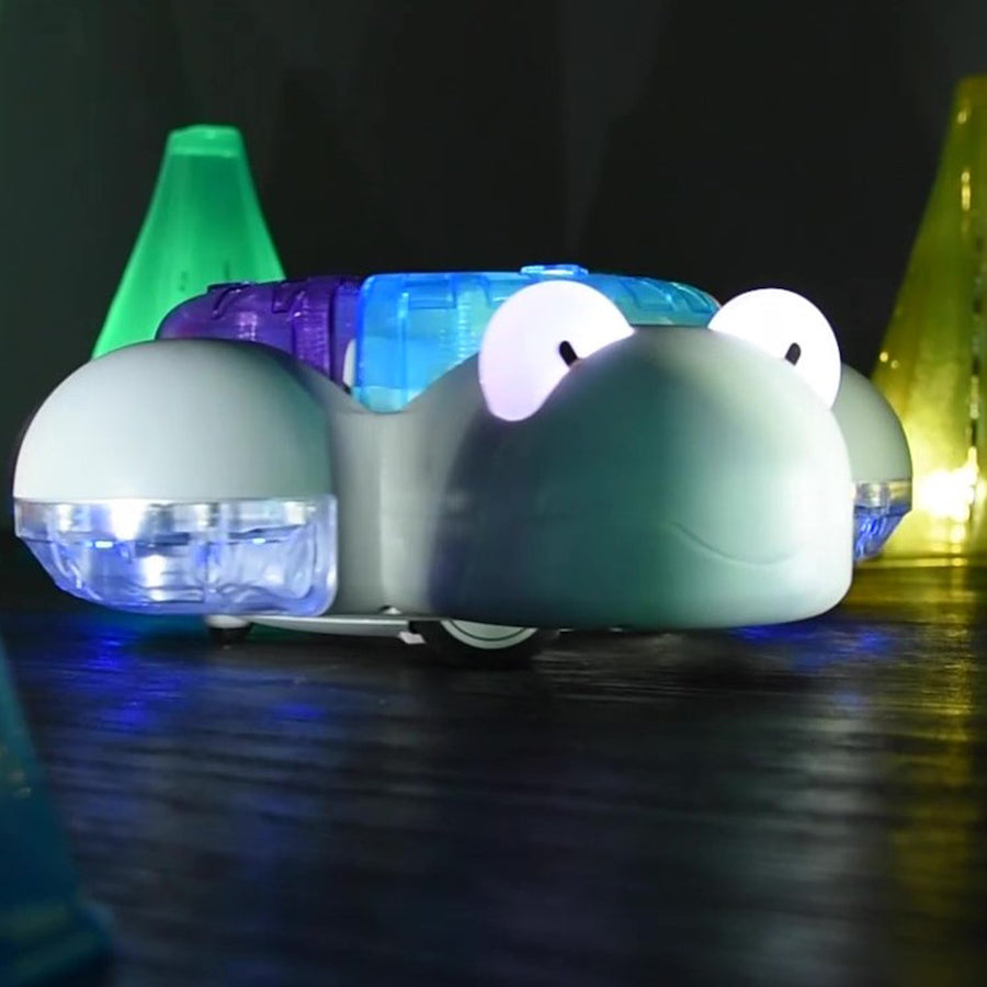 TTS Go and Glow Bot šviečiantis grindų robotas mažiesiems