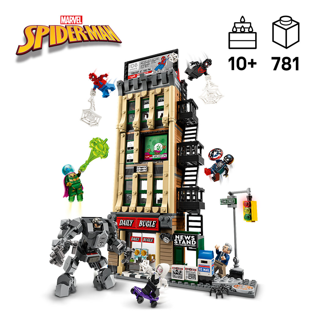 LEGO Marvel 76342 Žmogus-voras prieš Misterį: Daily Bugle
