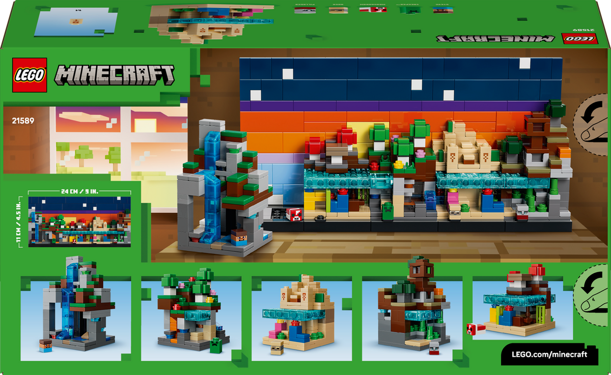 LEGO Minecraft 21589 Mini biomai