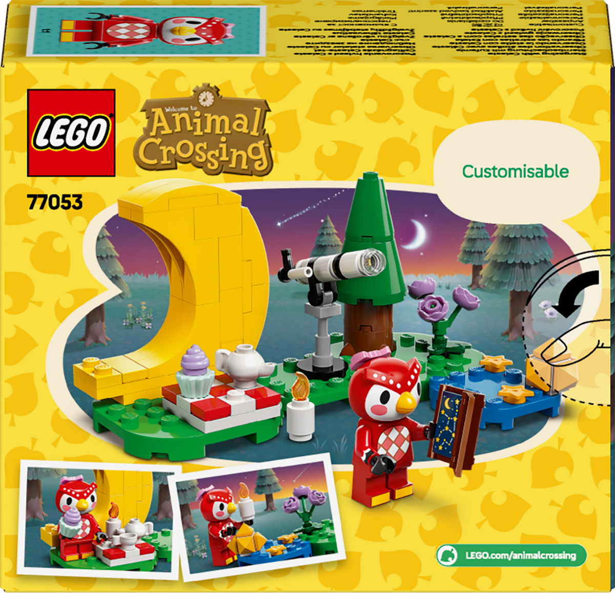 LEGO Animal Crossing 77053 Žvaigždžių stebėjimas su Celeste