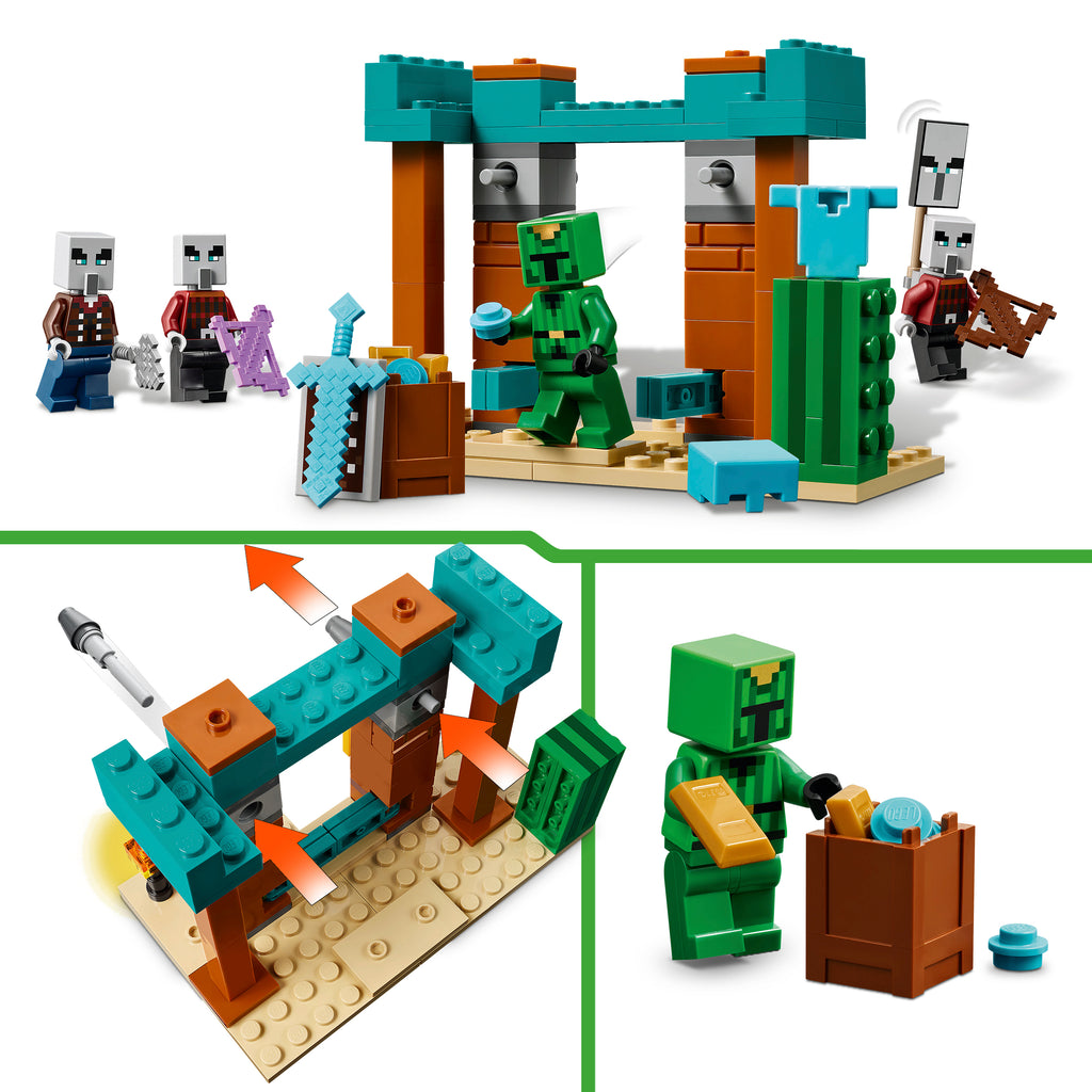 LEGO Minecraft 21267 Ilagerių dykumos patrulis