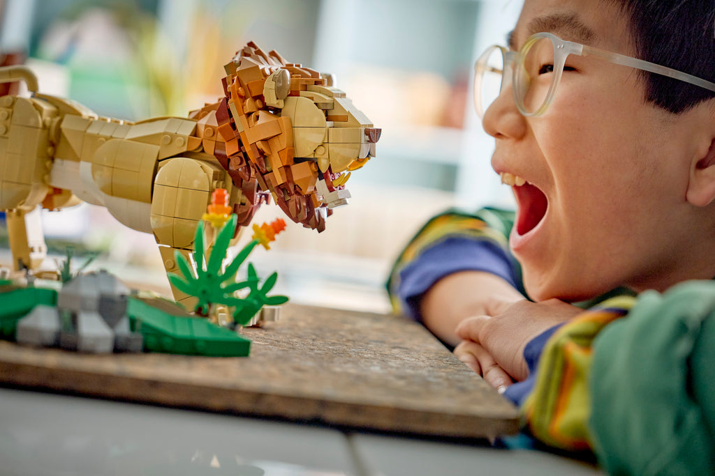 LEGO Creator 31386 Laukiniai gyvūnai: didingas liūtas
