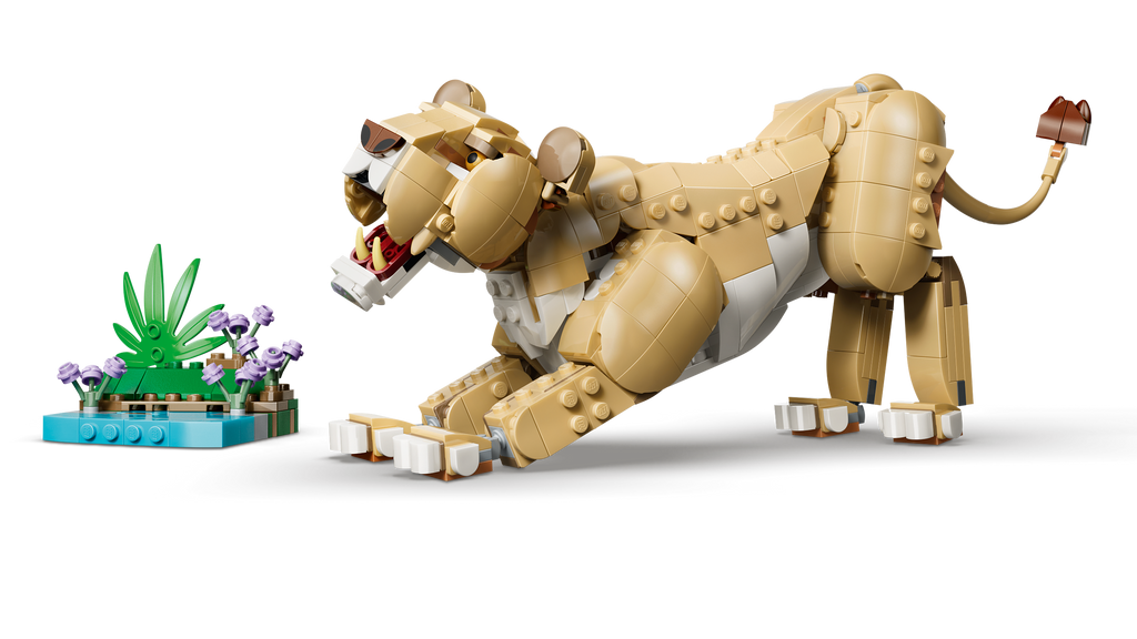 LEGO Creator 31386 Laukiniai gyvūnai: didingas liūtas