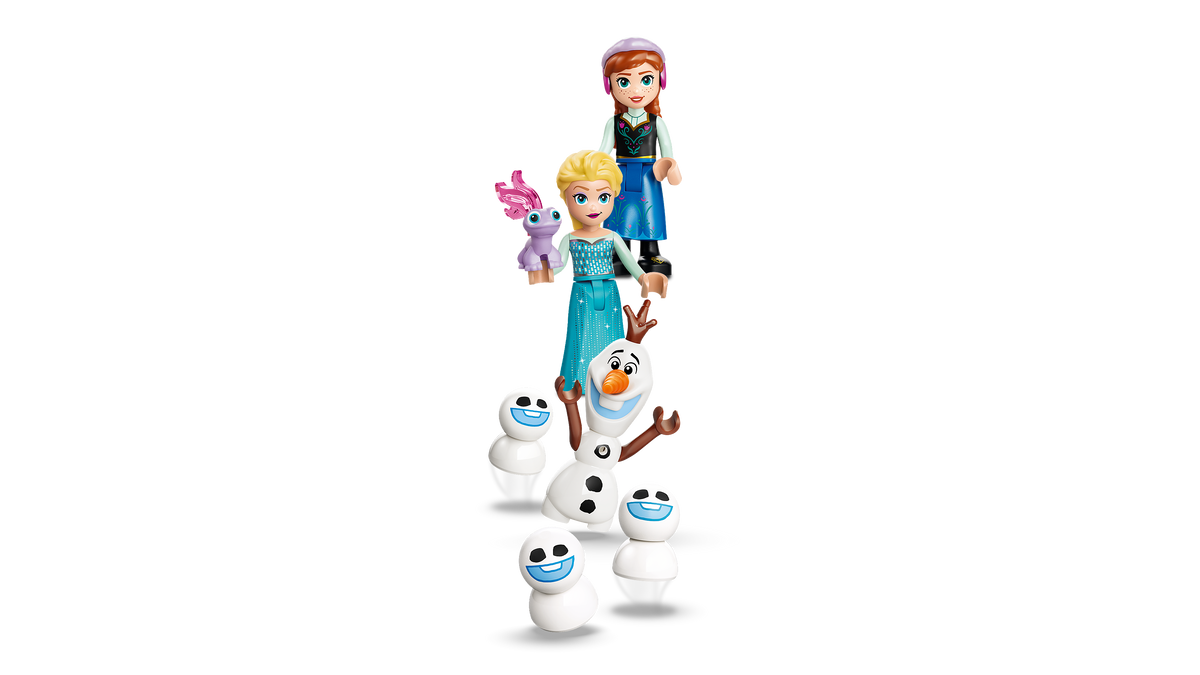 LEGO Disney 43281 Elzos ledo pilis ir nuotykis rogėmis