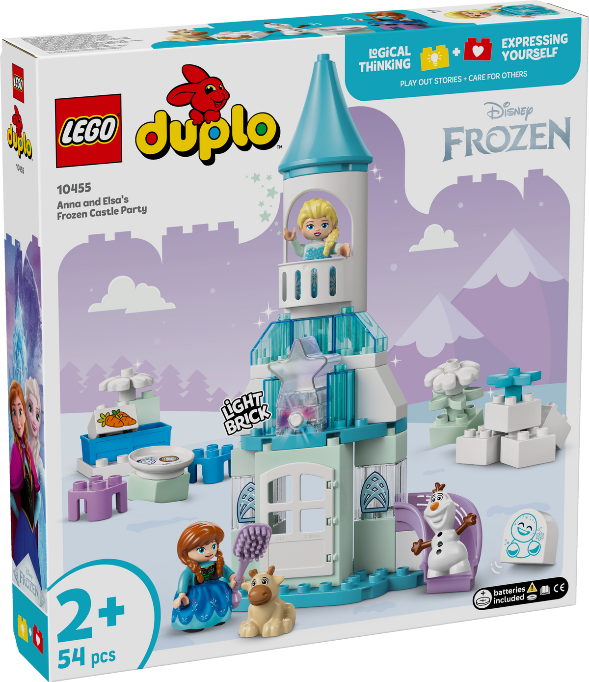 LEGO DUPLO 10455 Anos ir Elzos vakarėlis ledo pilyje