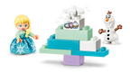 LEGO DUPLO 10462 „Ledo šalies“ kūrybinė dėžė su Elza ir Olafu