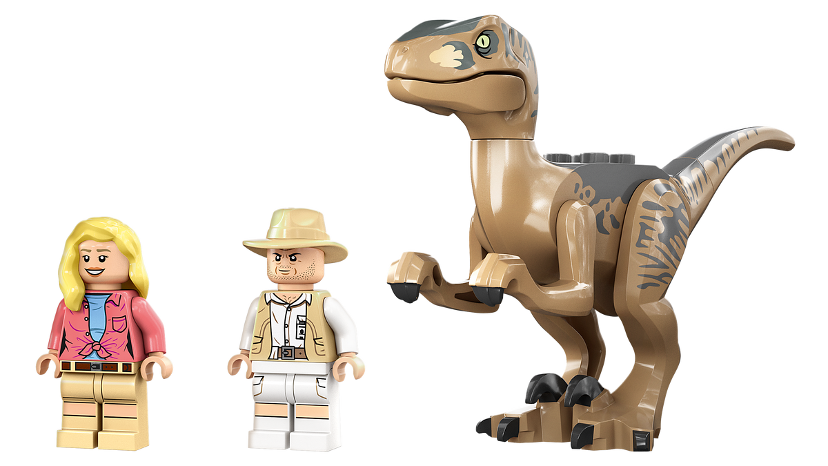 LEGO Jurassic World 76957 Velociraptoriaus pabėgimas