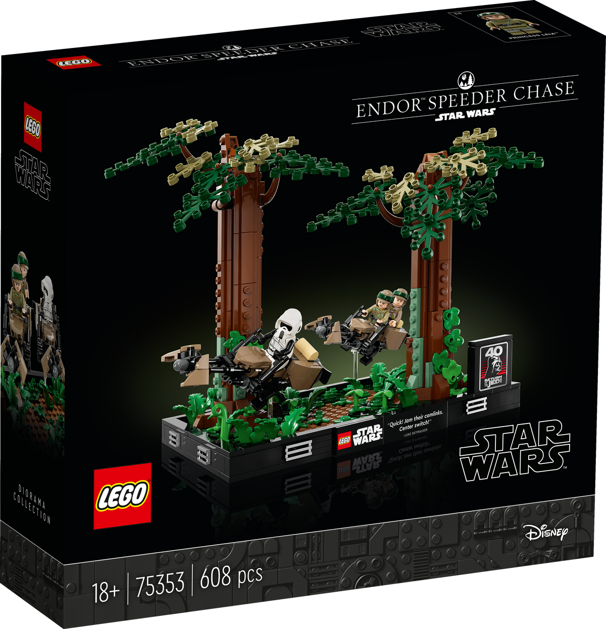 LEGO Star Wars 75353 Diorama „Gaudynės Endore“