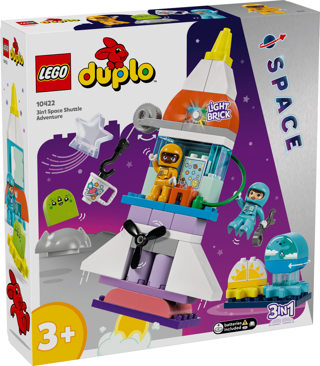 LEGO DUPLO 10422 Kosminio šaudyklio nuotykis 3 viename