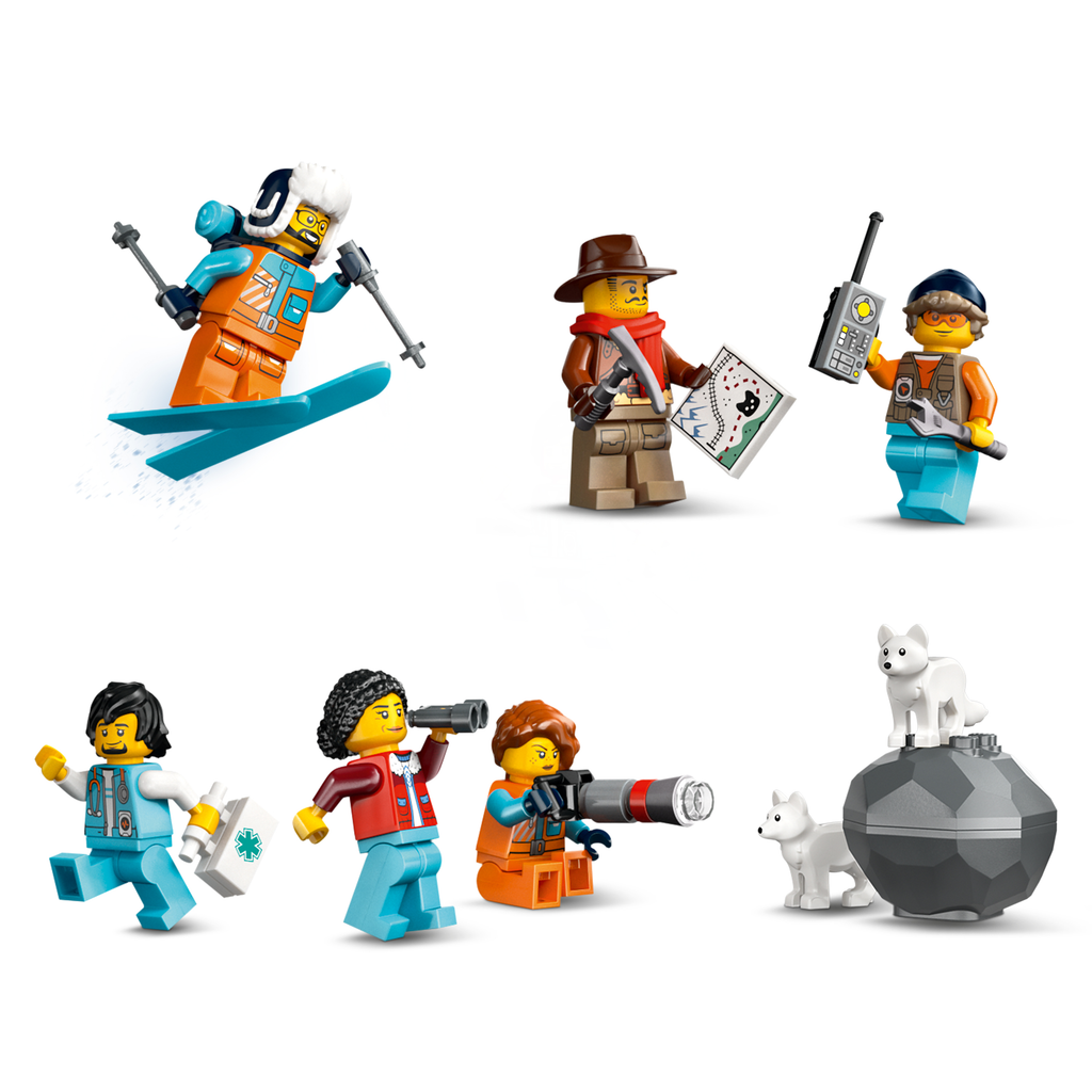 LEGO City 60470 Tyrinėtojų Arkties poliarinis ekspresas