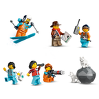 LEGO City 60470 Tyrinėtojų Arkties poliarinis ekspresas