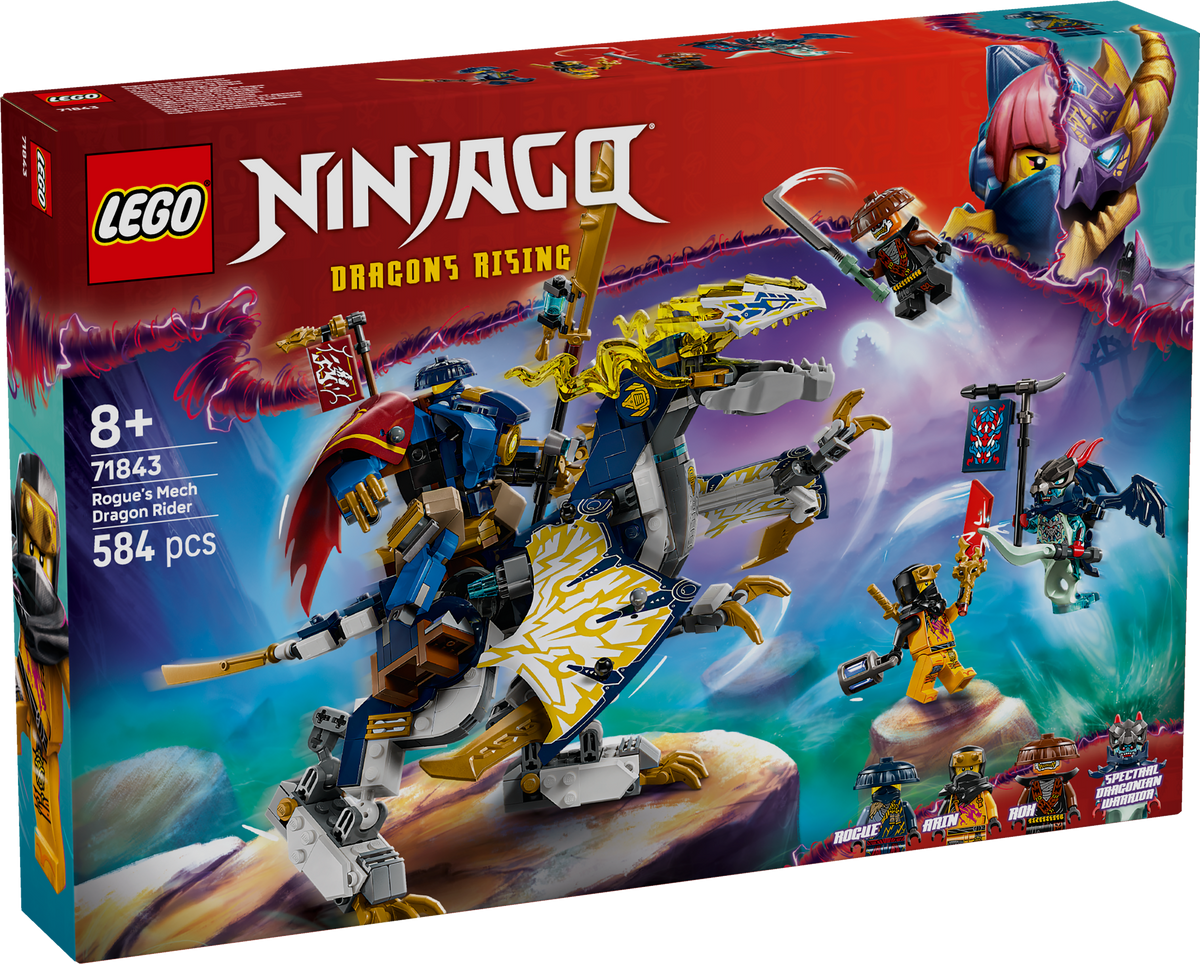 LEGO NINJAGO 71843 Rogue robotas-drakono raitelis