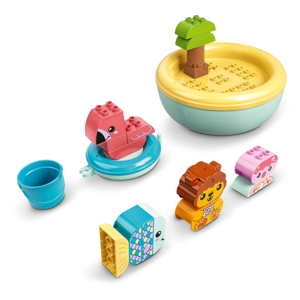 LEGO DUPLO 10966 Maudynių linksmybės: plaukiojanti gyvūnų sala