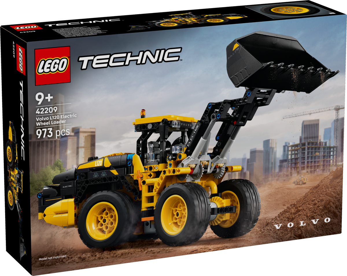 LEGO Technic 42209 Volvo L120 elektrinis ratinis krautuvas