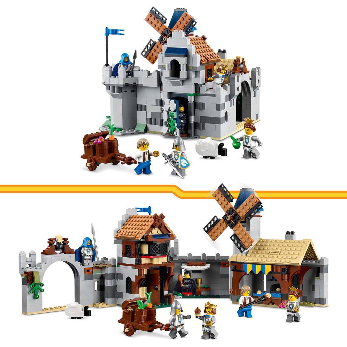 LEGO Creator 31168 Viduramžių raitelių pilis