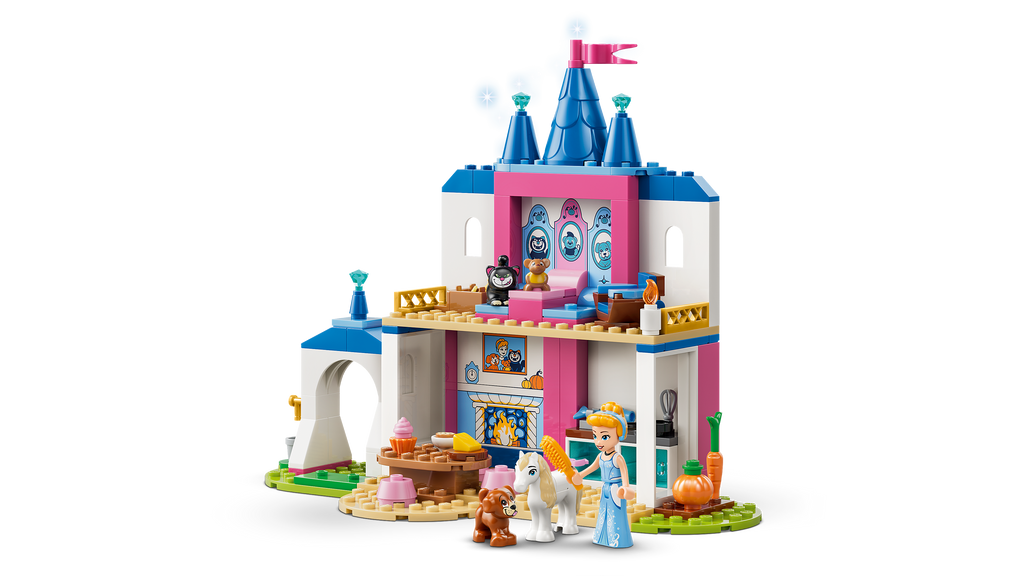 LEGO Disney 43283 Pelenės gyvūnų draugų pilis