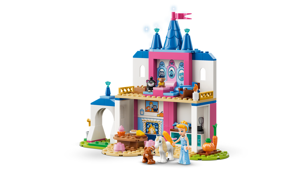 LEGO Disney 43283 Pelenės gyvūnų draugų pilis