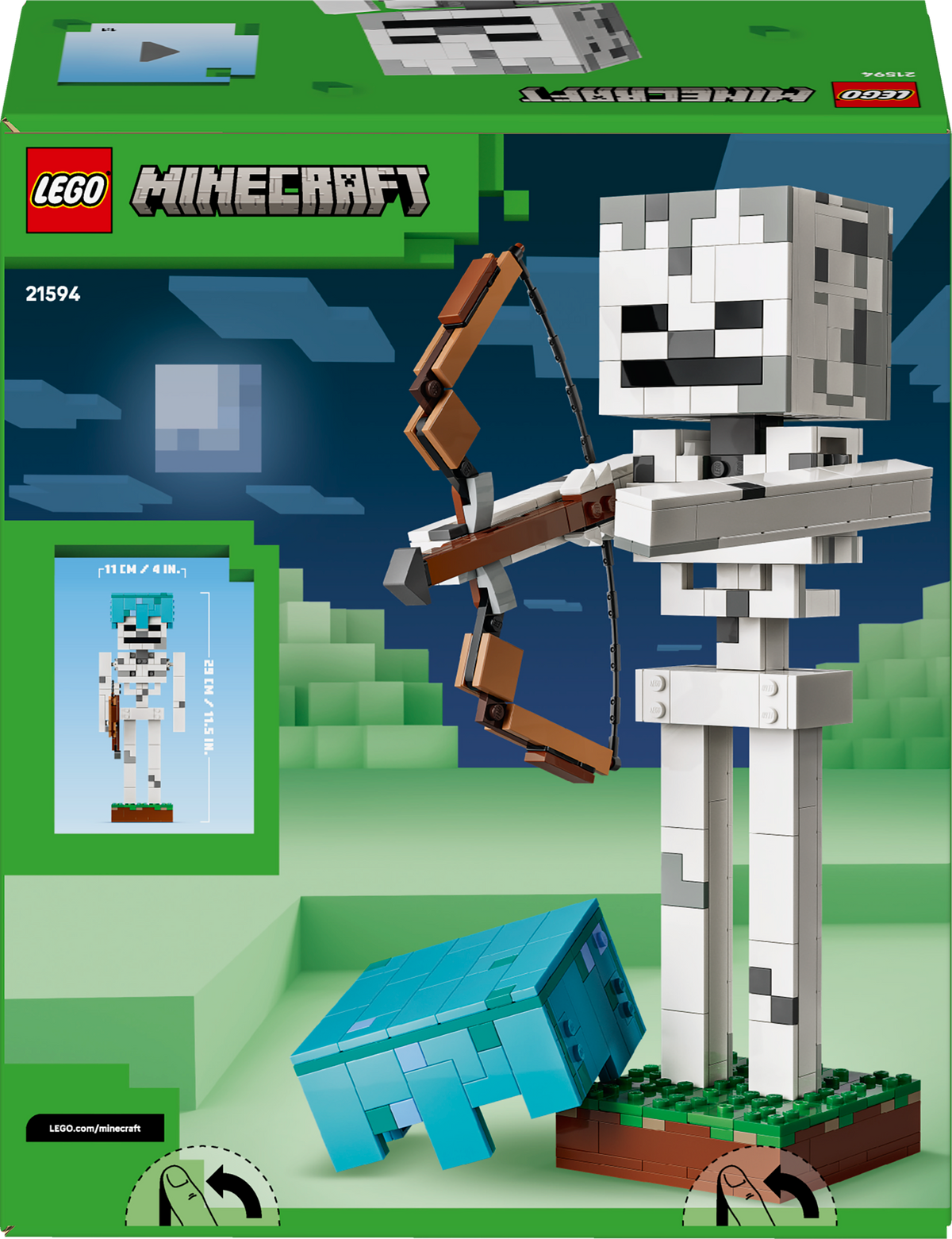 LEGO Minecraft 21594 Skeletas