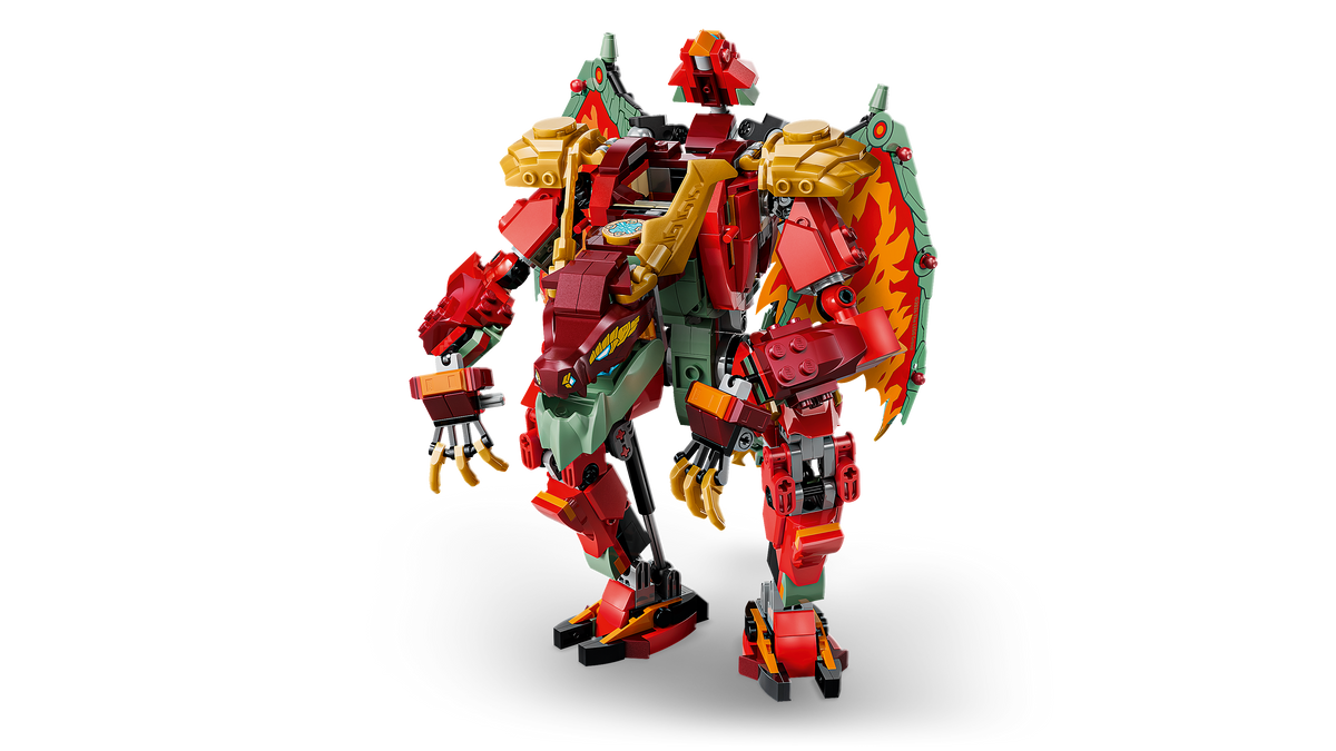 LEGO NINJAGO 71868 Wyldfyre transformuojamas drakonas-robotas