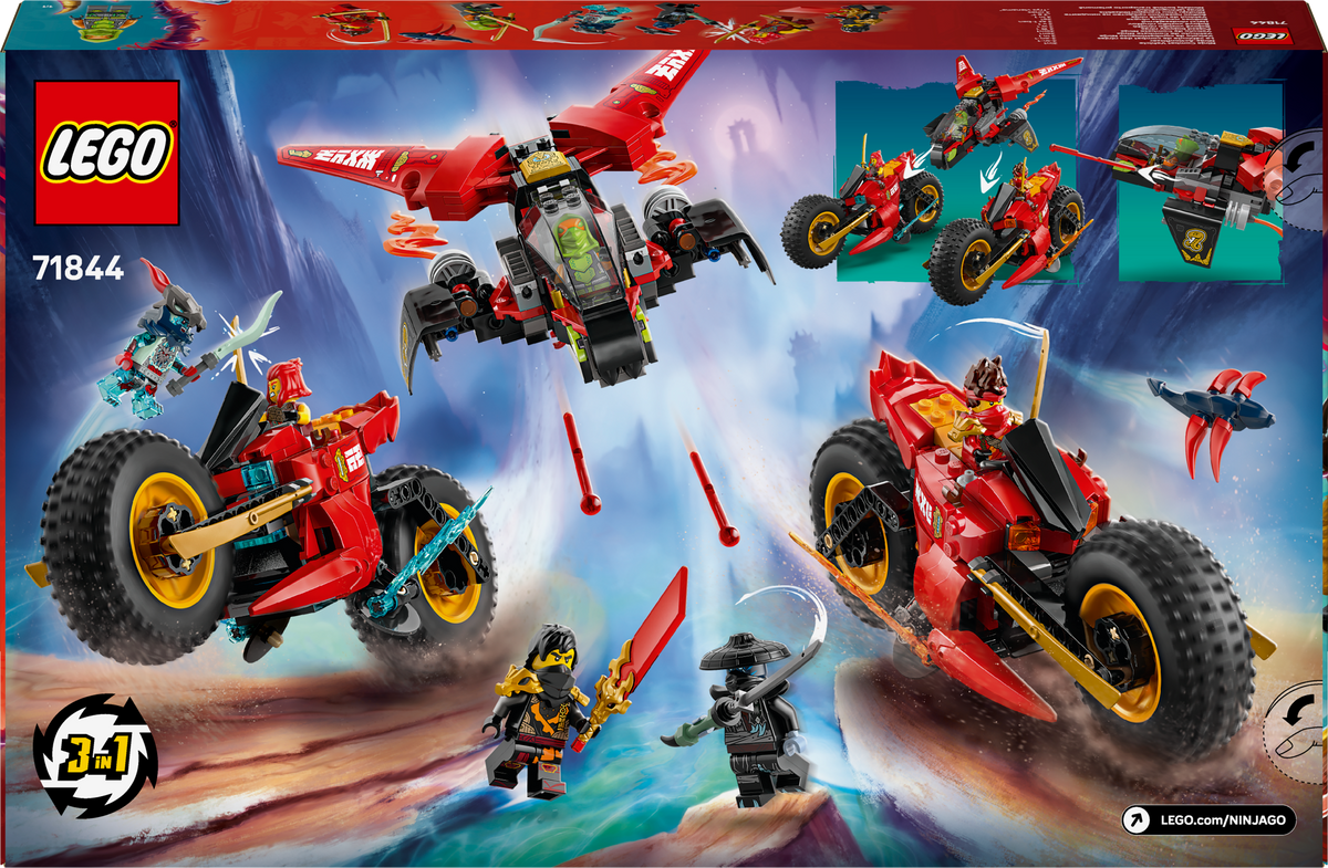 LEGO NINJAGO 71844 Nindzių kovinė mašina